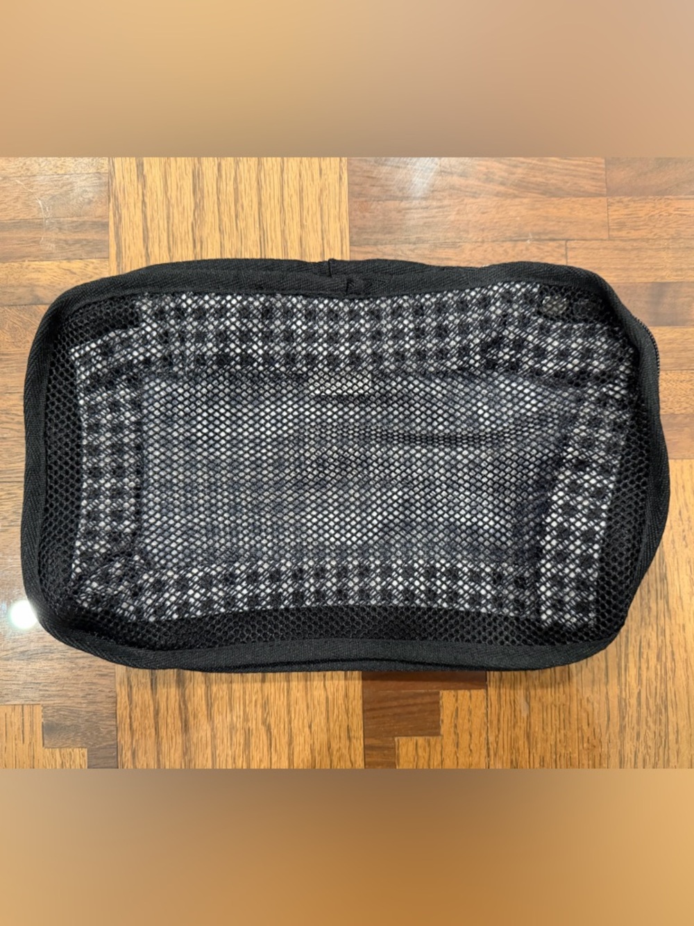 Lesportsac small packing cube with gingham print